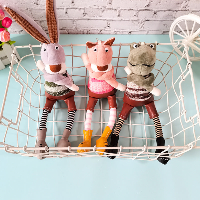 Wholesale Plush Rabbit Cartoon Doll Keychain